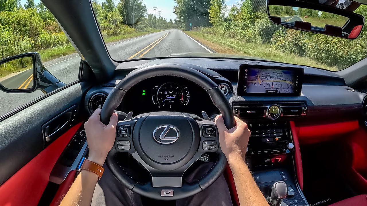 2024 Lexus IS 500 F Sport Performance - POV Test Drive (Binaural Audio)