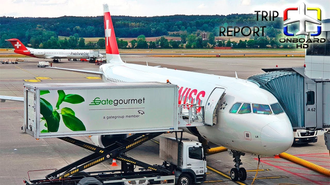 TRIP REPORT | Swiss | Business class | Airbus A319 | Zurich - Barcelona