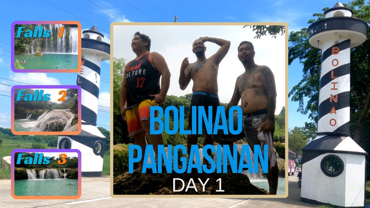 Bolinao Day 1 | Bolinao Falls 1, 2, & 3... Sunset @ Patar Beach