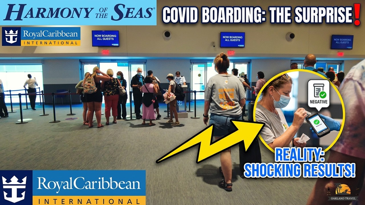 Harmony Of The Seas - Embarkation & Port Canaveral Cruise Terminal Chaos | Oakland Travel