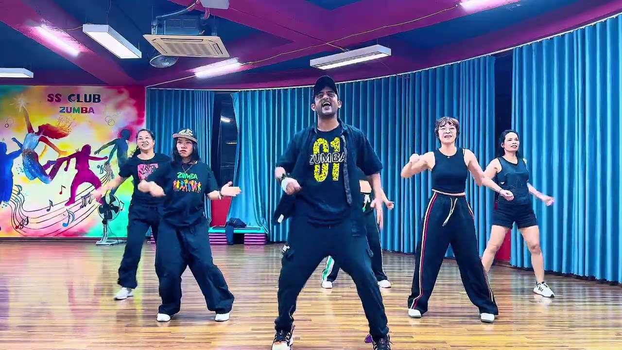 Turn The Night UP ||Daddy YankeeAi ||Reggaeton ||zumba || TeamChetan 