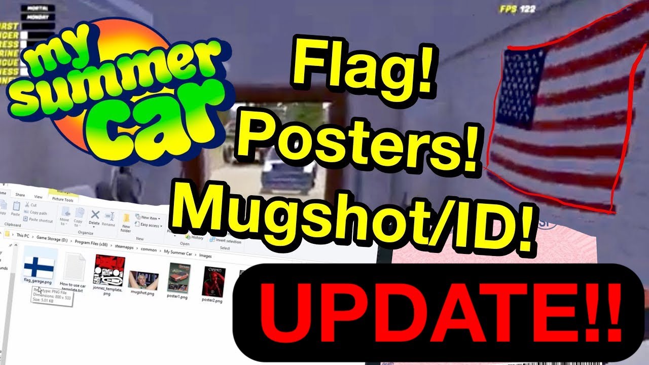 How To Change Images In MY SUMMER CAR