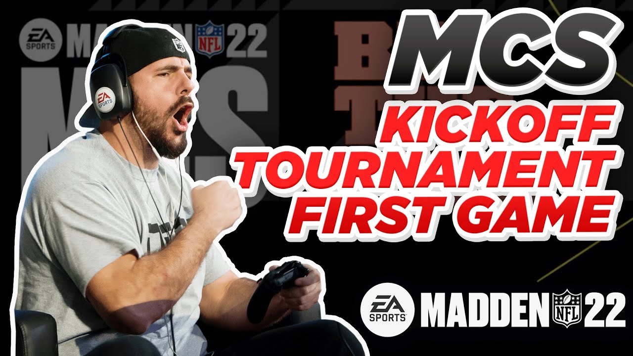 MCS KICKOFF TOURNAMENT - FIRST GAME - MADDEN 22 MUT GAMEPLAY