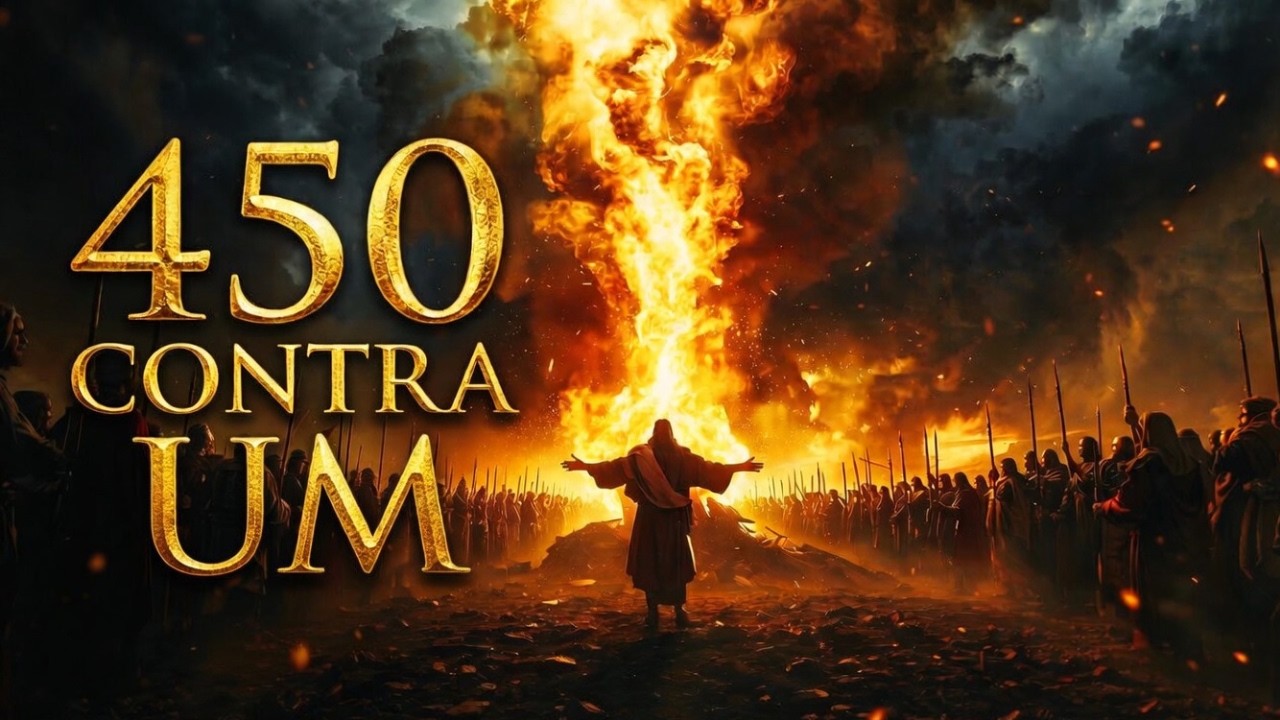 450 Profetas Desafiaram um Servo de Deus — E Viram o Fogo Cair do Céu
