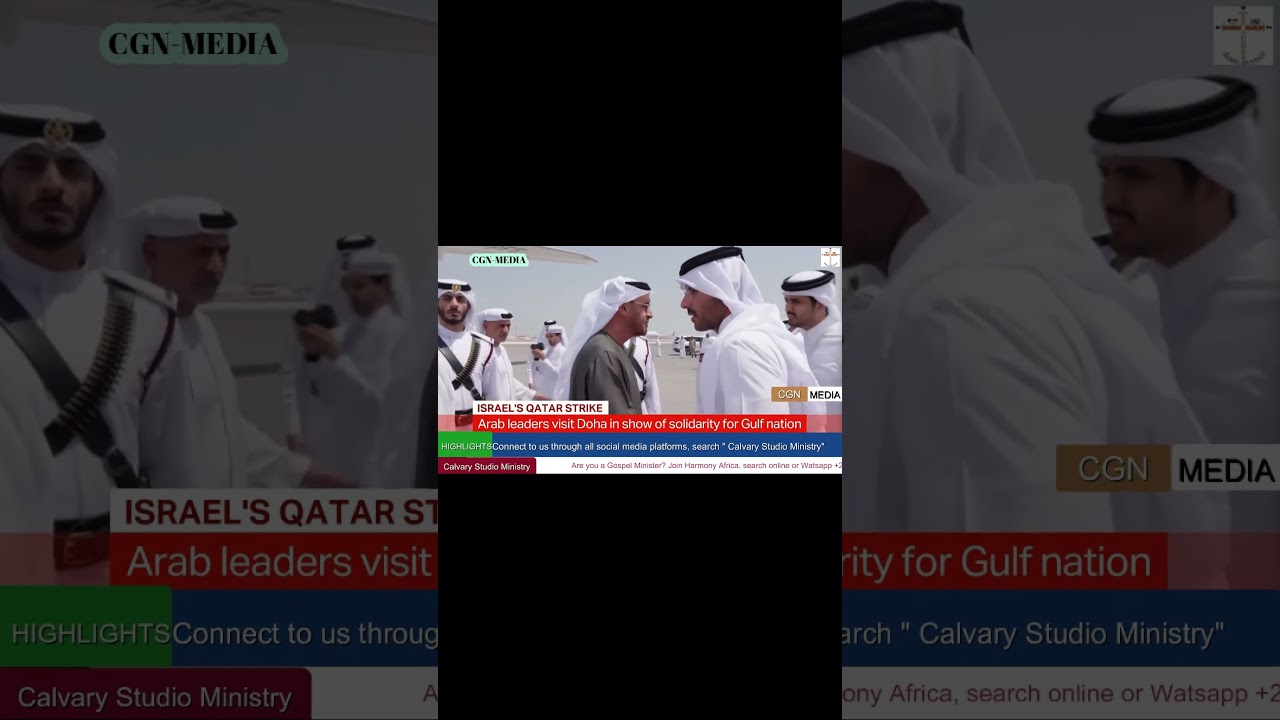 Israel's Qatar Strike | Arab Leaders Visit Doha | Middle East Crisis Update