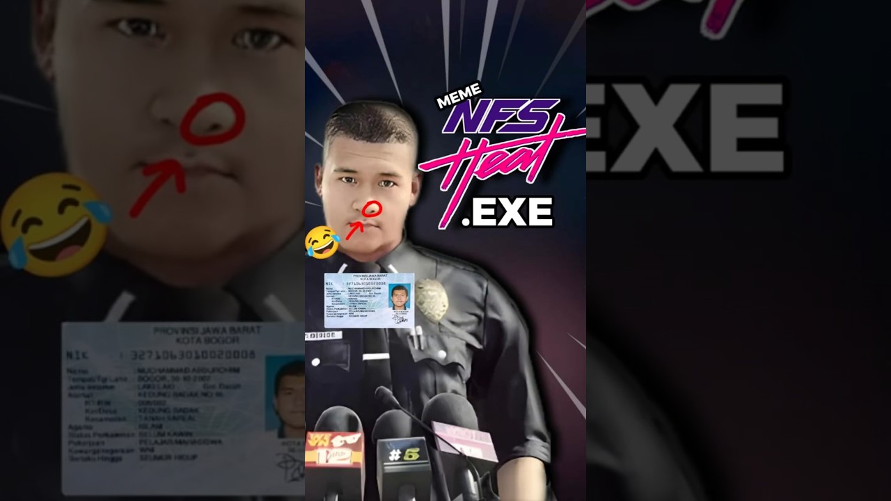 CHILL GUY POLICE? NOPE | NFSHEAT.EXE | MEME SPEED.EXE
