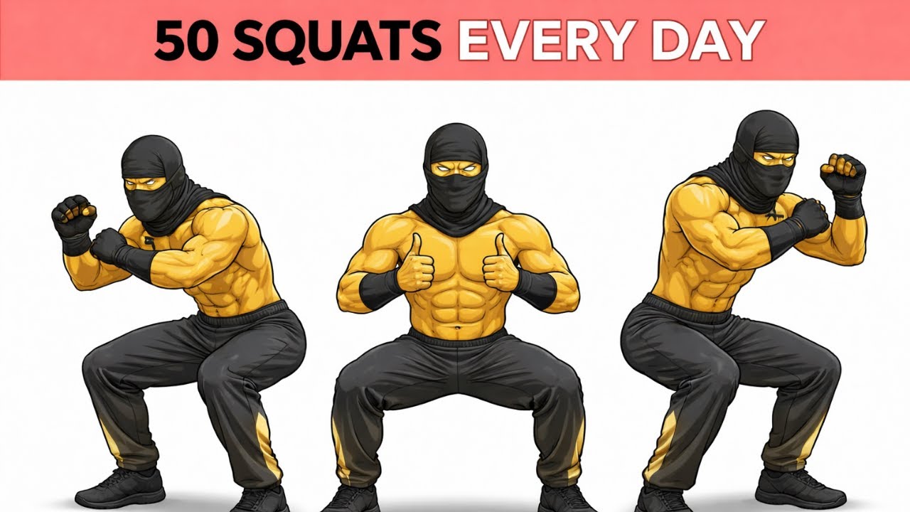 Doing 50 Squats Every Day – what Happens.