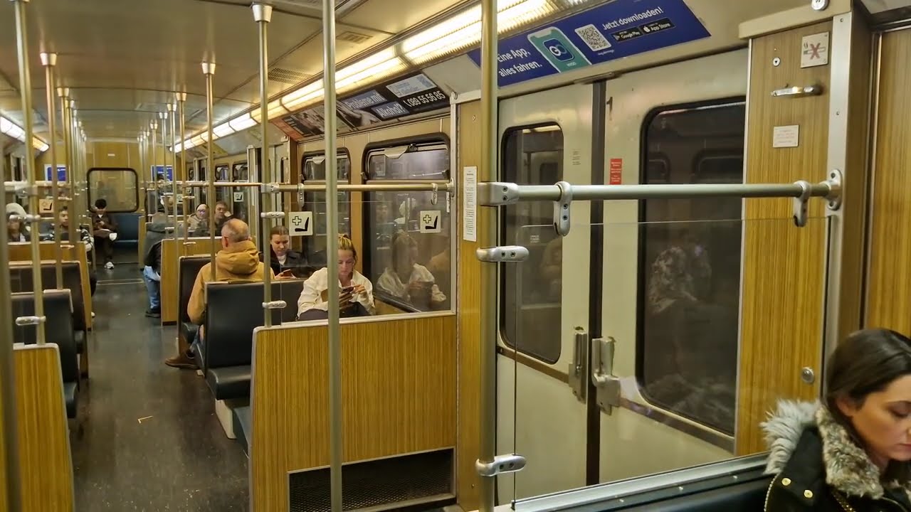 München U-bahn ride A wagen #3