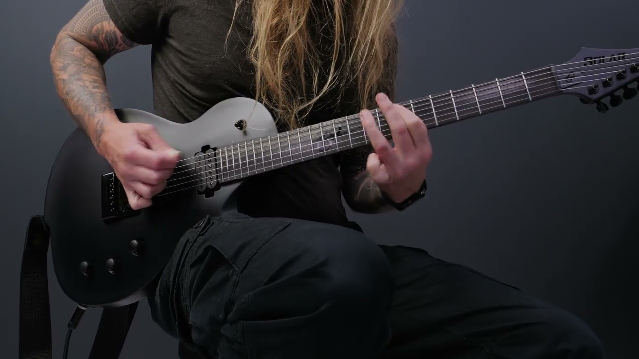 Solar Guitars GC1.6 SVART+