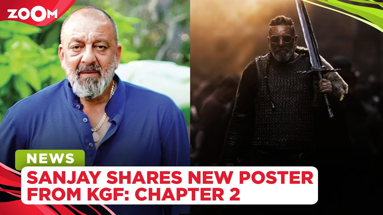 Sanjay Dutt shares the new poster of his character Adheera from KGF: Chapter 2 on his birthday