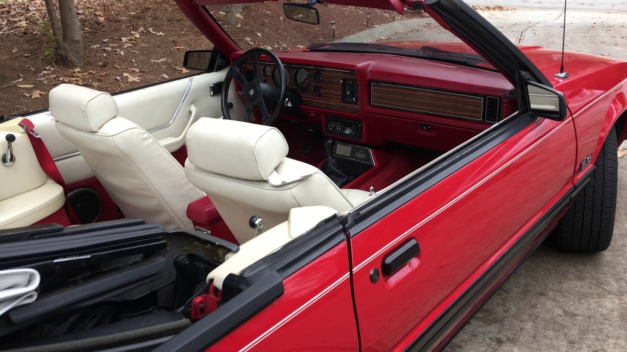 My New (To Me) 1983 Ford Mustang “Fox Body” GLX