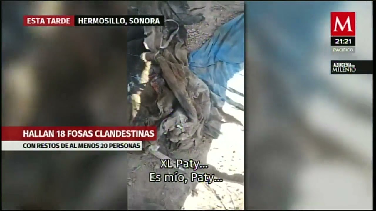 Madres buscadoras de Sonora encuentran una fosa clandestina con al menos 20 cuerpos