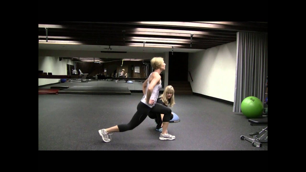 Step Back Lunge - Exercise Demonstration