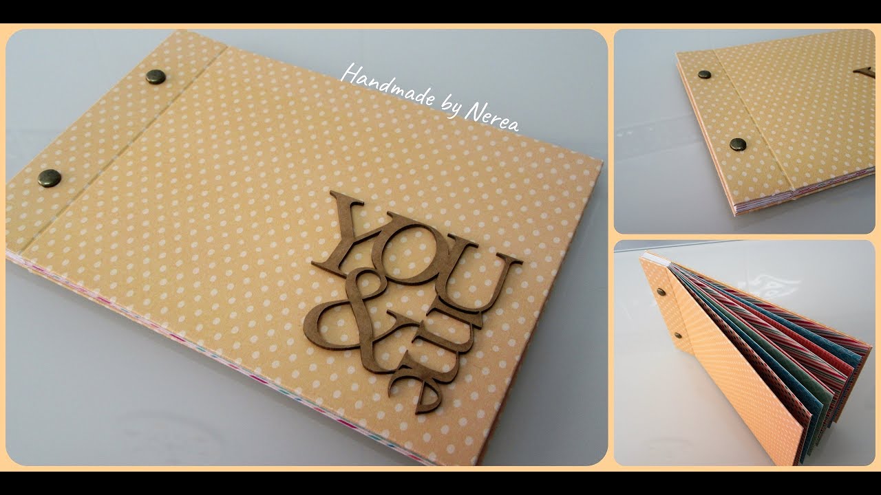Mini álbum fácil y rápido - Scrapbooking principiantes