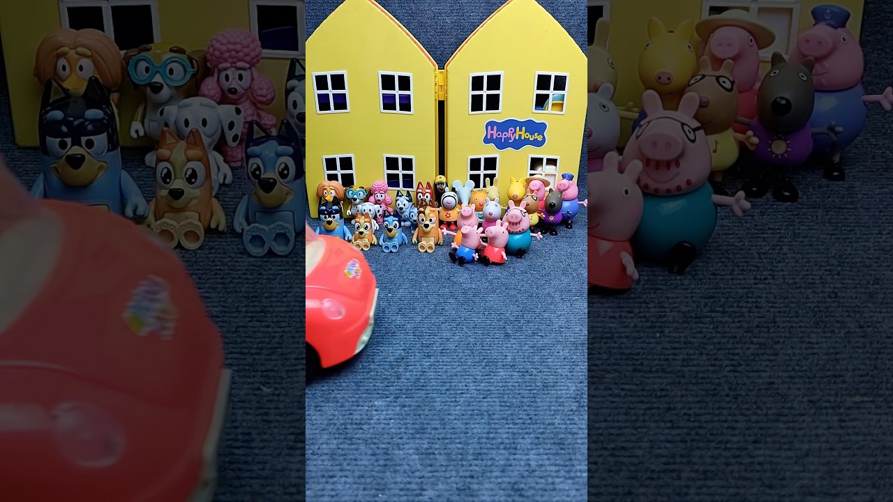 Satisfying with Unboxing Peppa Pig and Friend Transporter Car Toys ASMR 🏠🐷🚗 #peppapig #toys