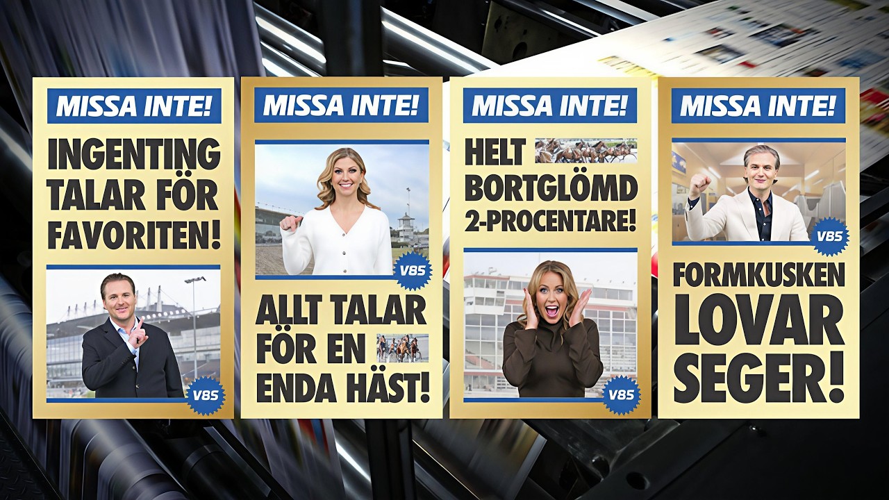 Missa inte! V85 Bjerke 2026-03-14