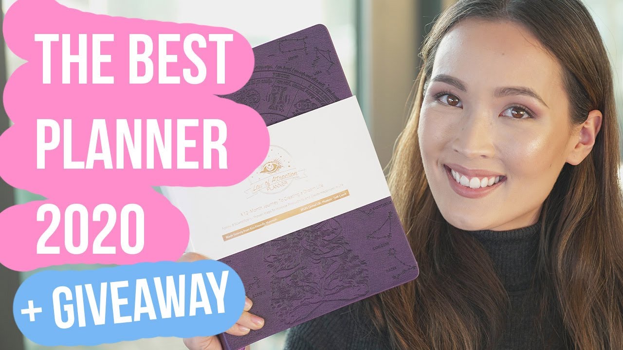 Best Planner for 2020 - Law of Attraction Planner Review | Britta