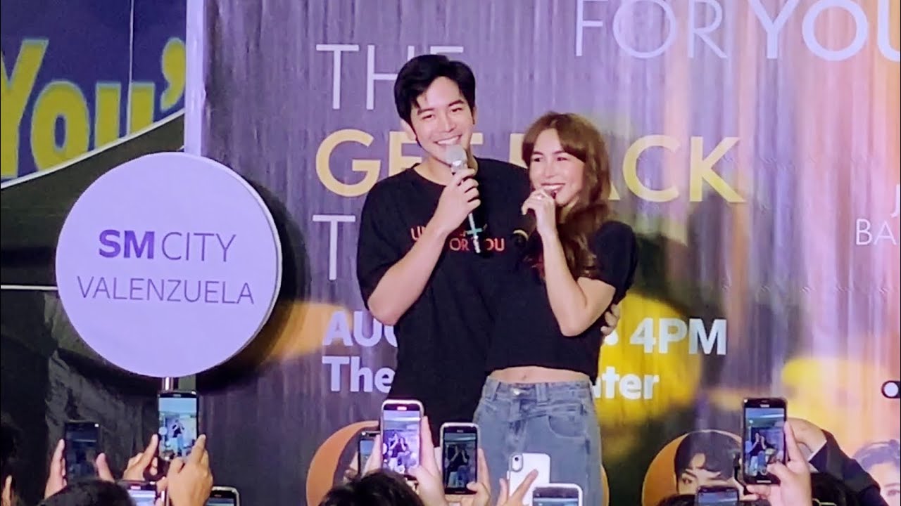 UN/HAPPY FOR YOU - JOSHUA GARCIA & JULIA BARRETTO THE GET BACK TOUR AT SM VALENZUELA