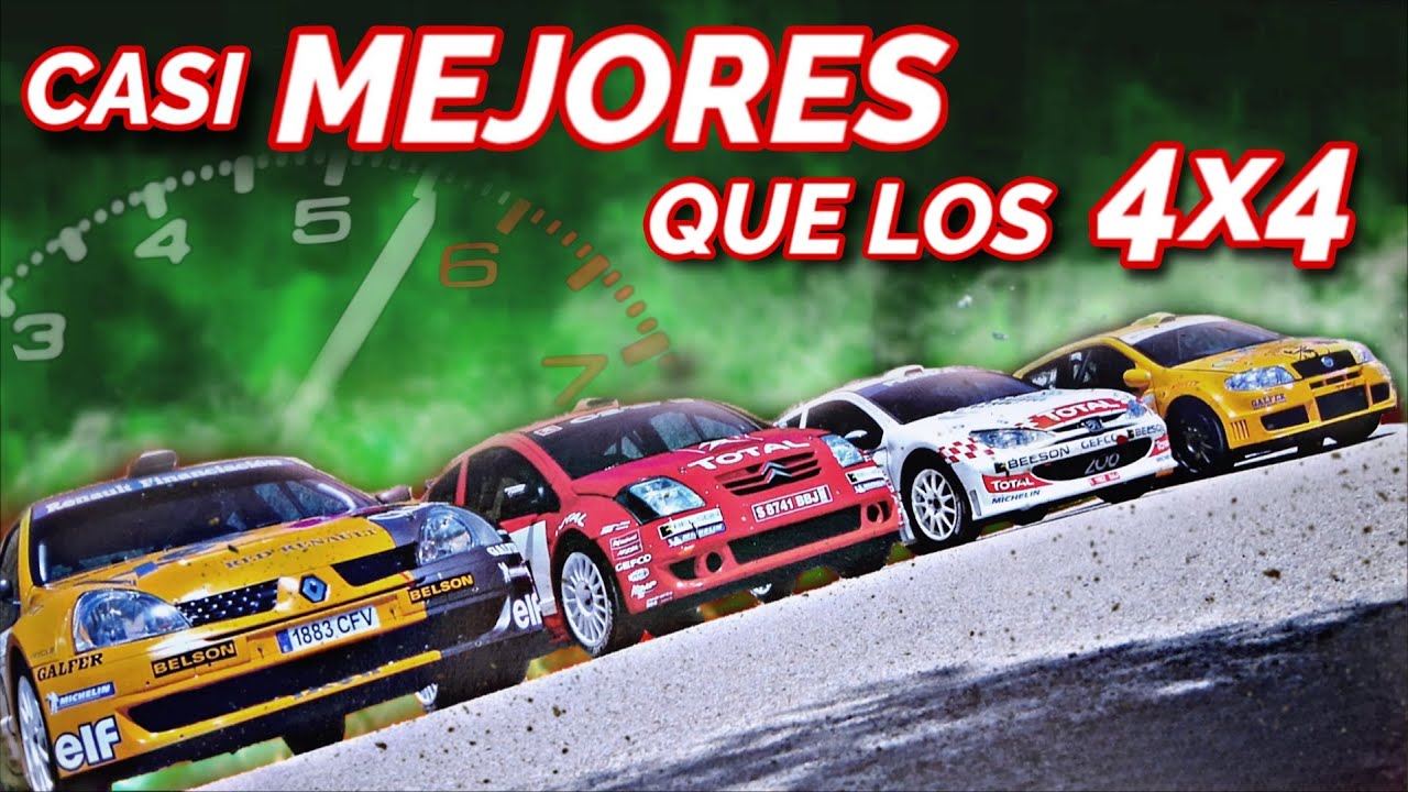 Los 5 MEJORES COCHES de RALLY de TRACCIÓN DELANTERA
