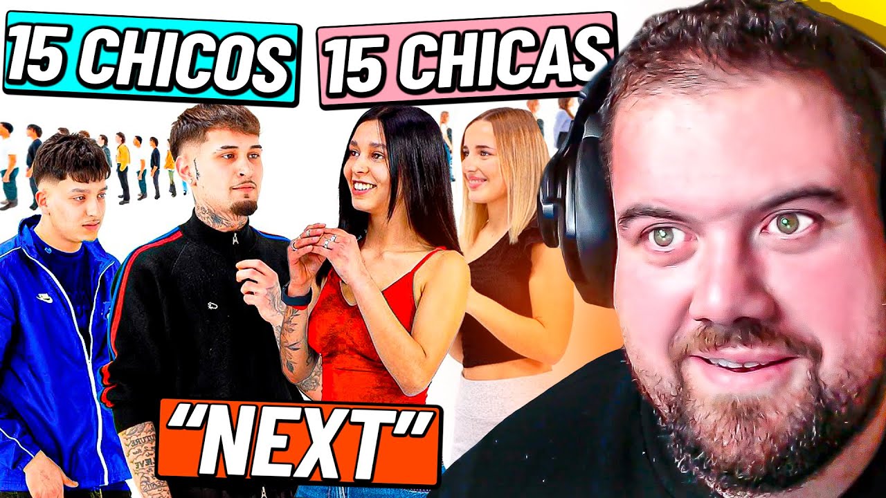 15 chicos vs 15 chicas | PERSONAJES LIGANDO
