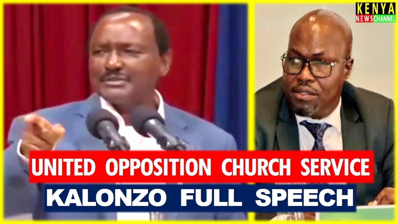 'WAKO NA HARAKA YA KUMZIKA' Kalonzo reacts to Johanna Ngeno Death with Gachagua & Matiangi in Church