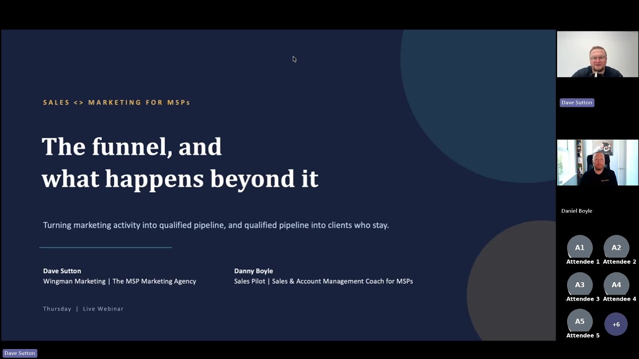 Webinar - The MSP Growth Gap: When Sales Meets Marketing