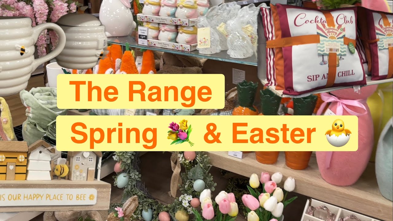 Shop with me at The Range - Easter 🐣 & spring 2026 