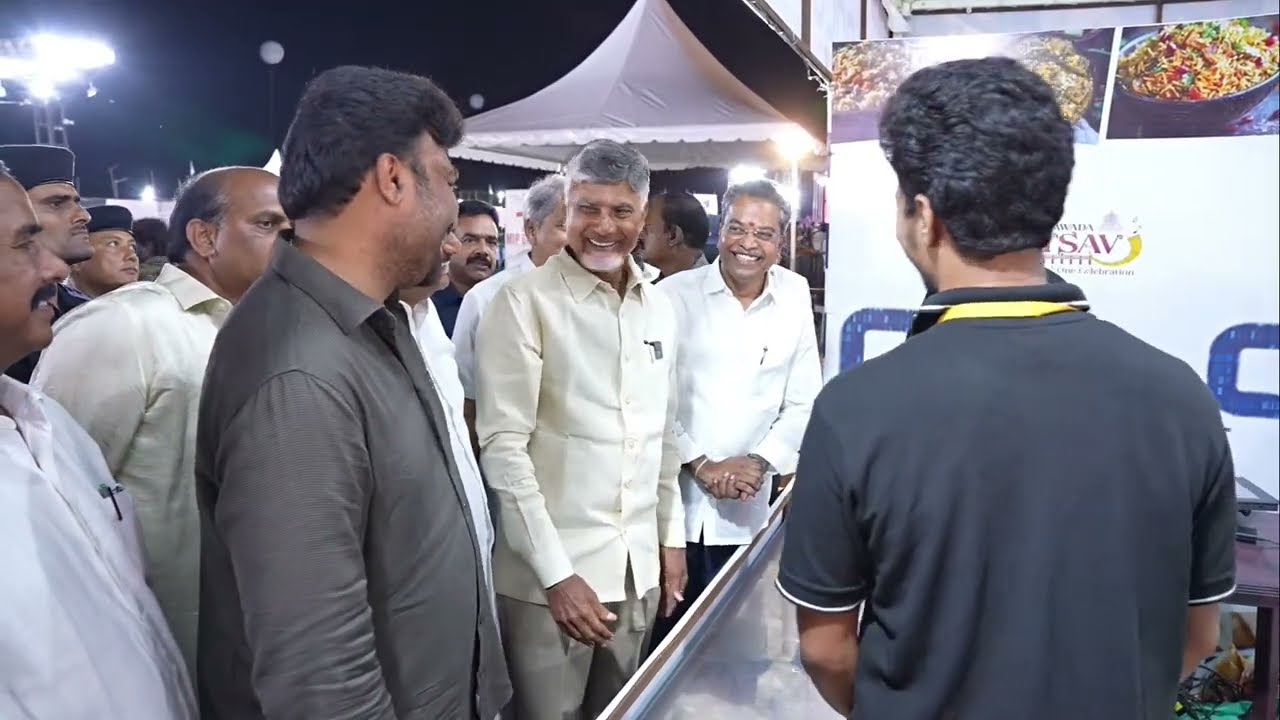 Expo Visited By AP CM Nara Chandrababu Naidu Garu | Vijayawada Utsav | Shreyas Media