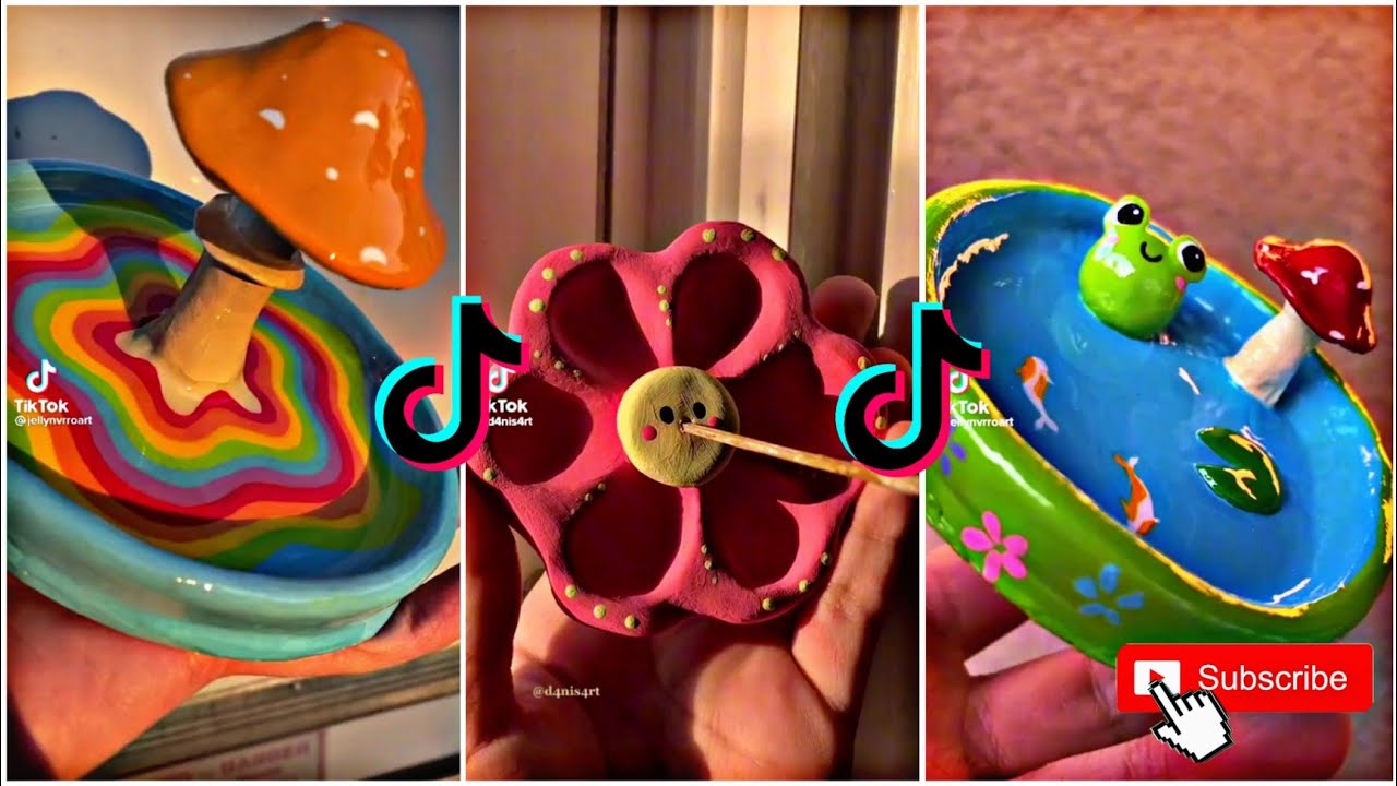 Air dry clay ideas tiktok compilation|All in One.
