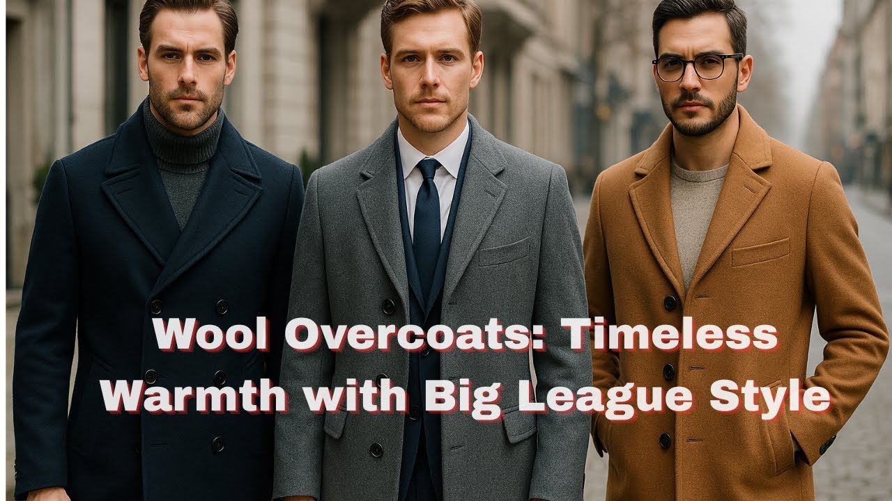 Wool Overcoats: Timeless Warmth with Big League Style