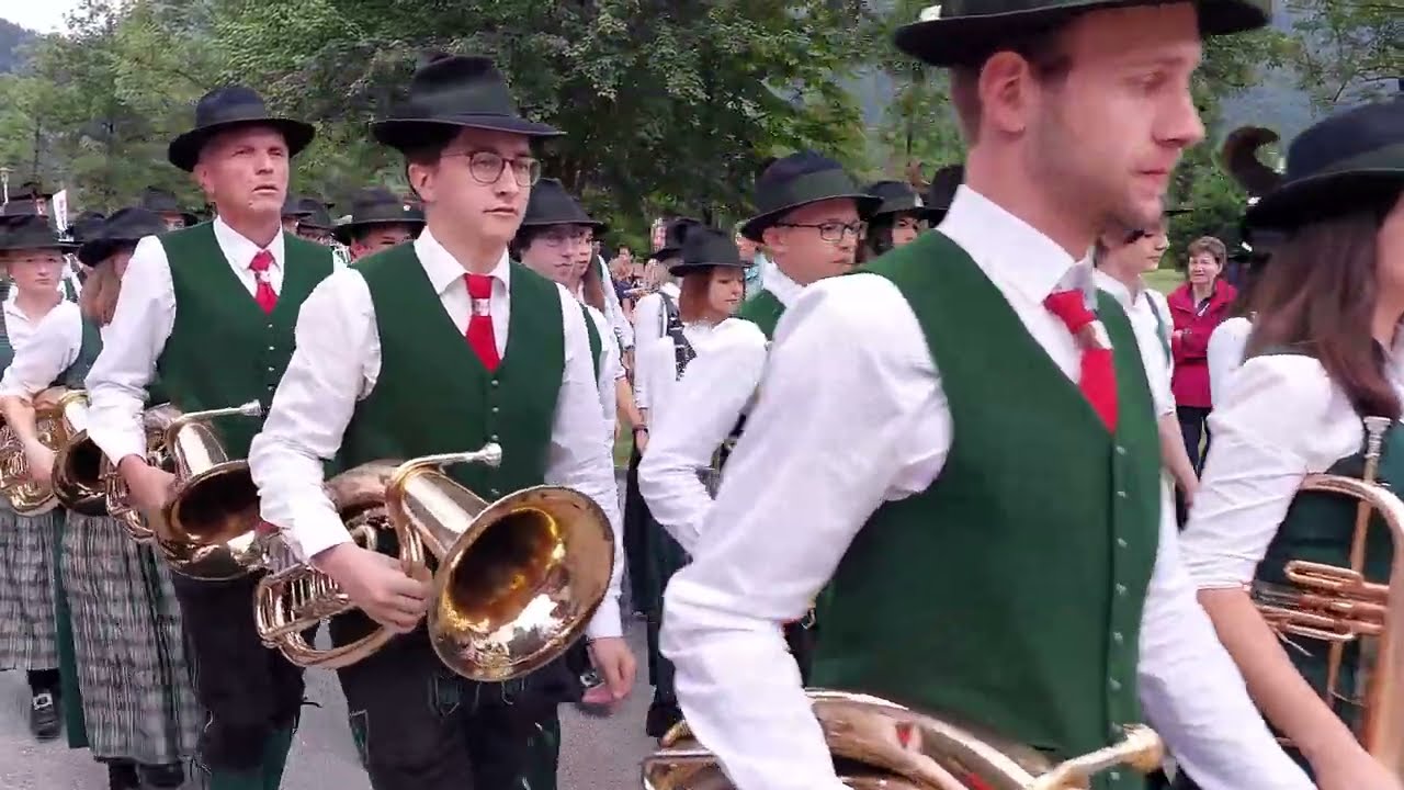 Austria Salzkammergut EBENSEE  -  Bezirksmusikfest FREITAG Schnappschüsse  080722