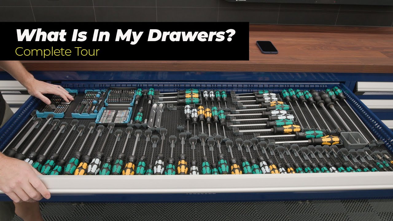 Showing You Every Single Thing I Have In My Garage Cabinets