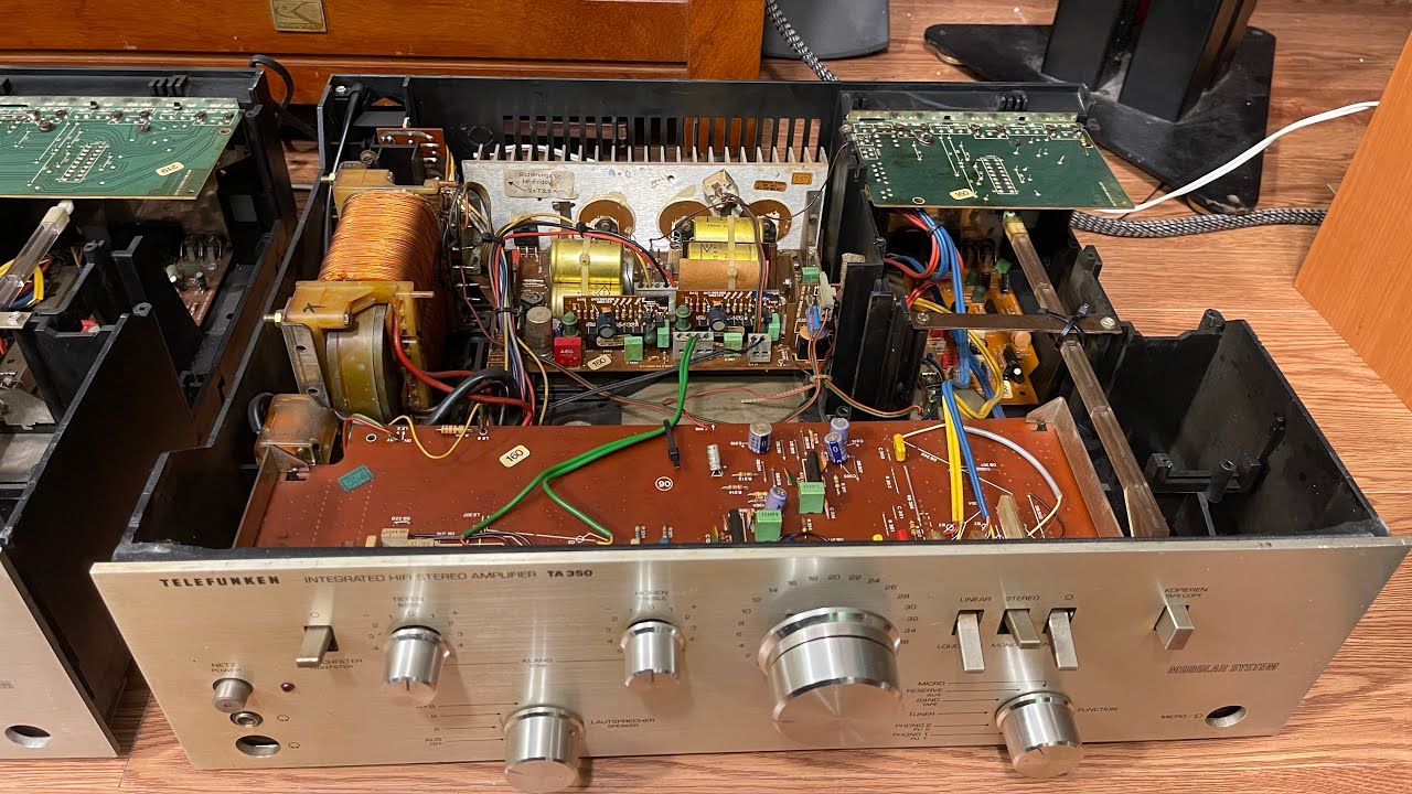 ✅THANH LÍ: 2 chiếc Ampli Đức TEKEFUNKEN TA 350_Tiếng Telefunken TA 350 hay miễn chê!