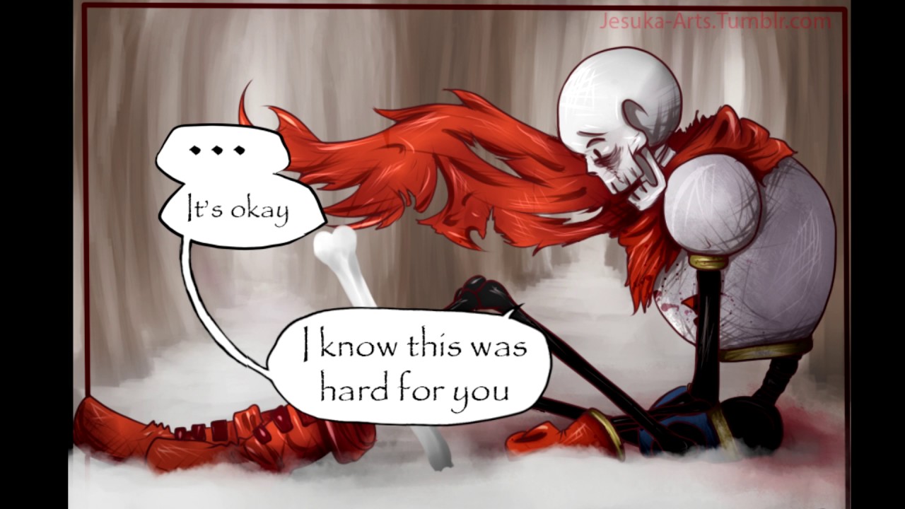 undertale comic dub ( dusttale au )  his reason to kill comic by Jesuka's Place