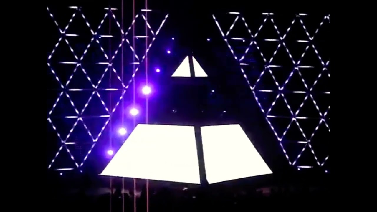 Daft punk - Alive 2007 - Melbourne - Superheroes / Human After All / Rock'n Roll
