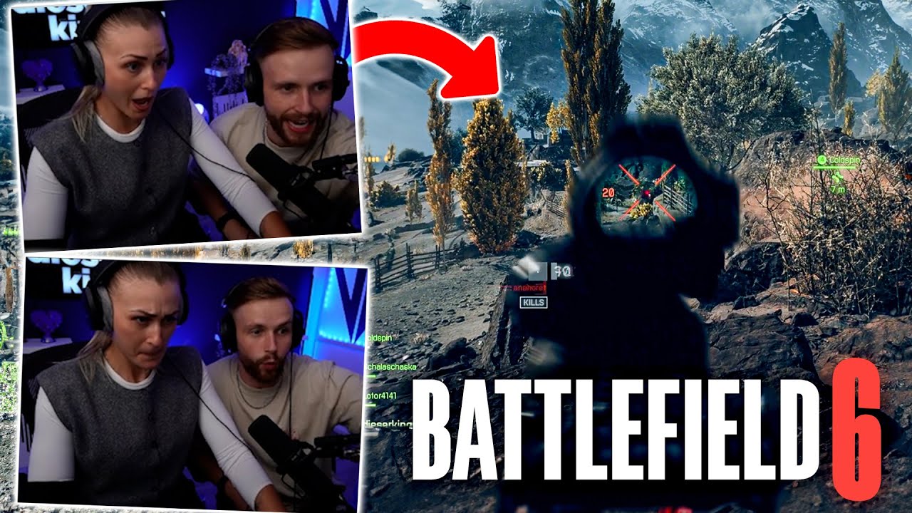 MEINE FRAU SPIELT DAS ERSTE MAL BATTLEFIELD 6 (Emotionale Kernschmelze) | fieserdinkel