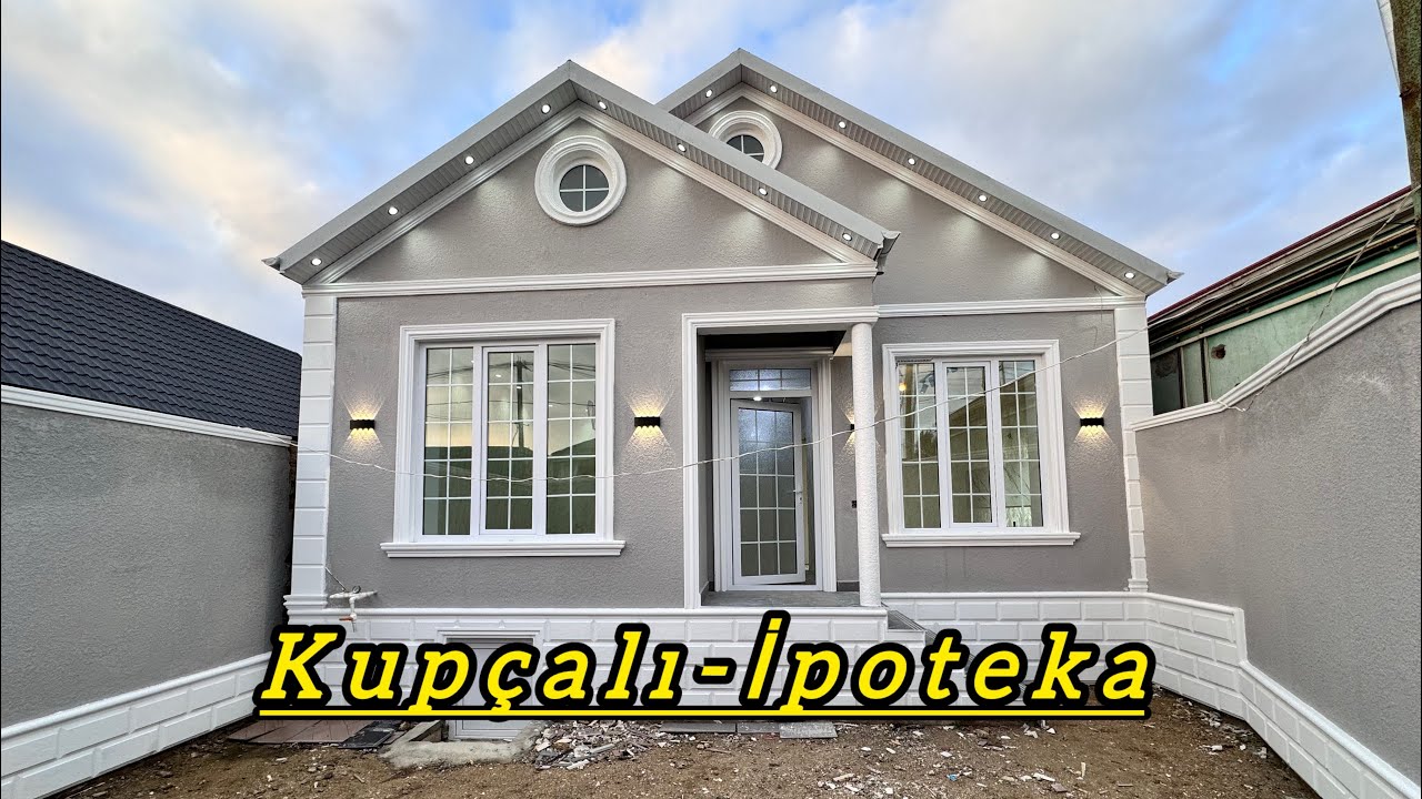 110.000 AZN 4 otaqlı həyət evi. Binə Atçılıqda. 055-700-17-57 #kupcaliev #home 