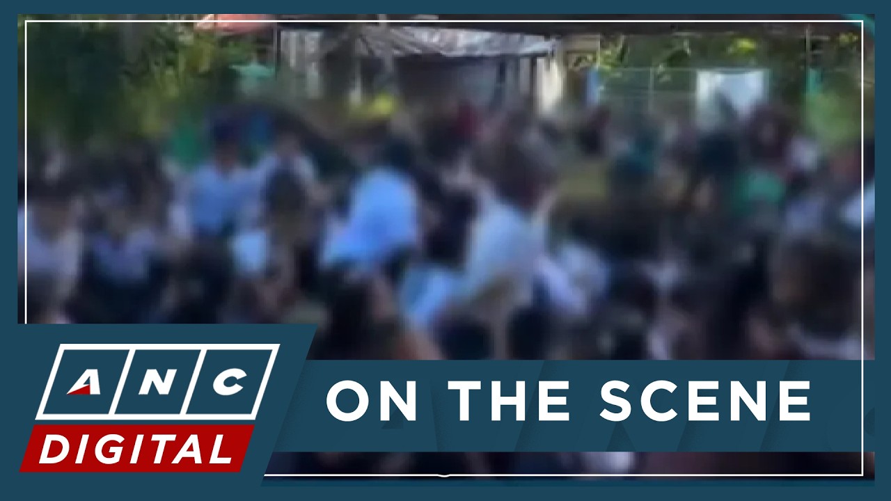 Students in Davao Occidental, South Cotabato duck, cover and hold amid powerful 7.8 quake | ANC