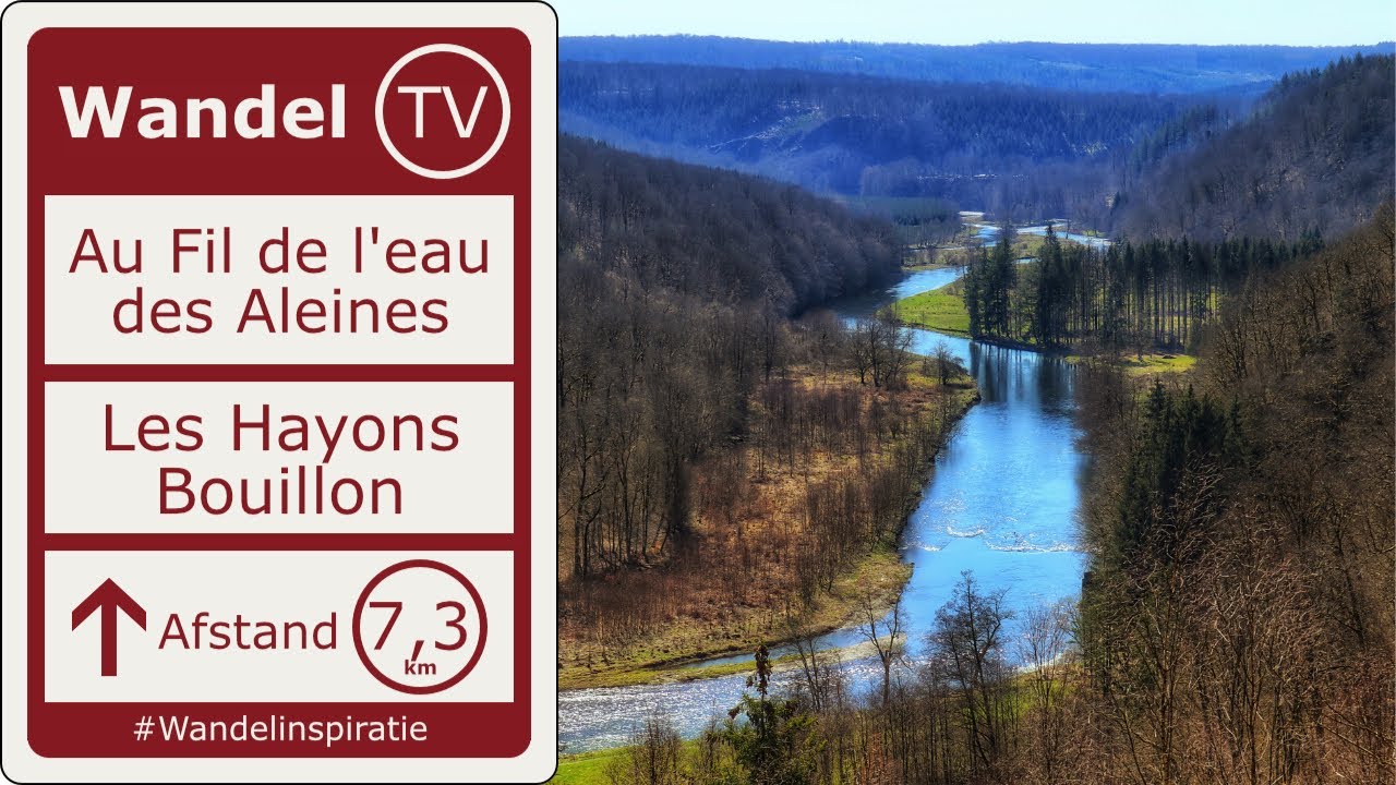 Au Fil de l'Eau des Aleines - Les Hayons | Wandelen in de Ardennen | Wandel TV