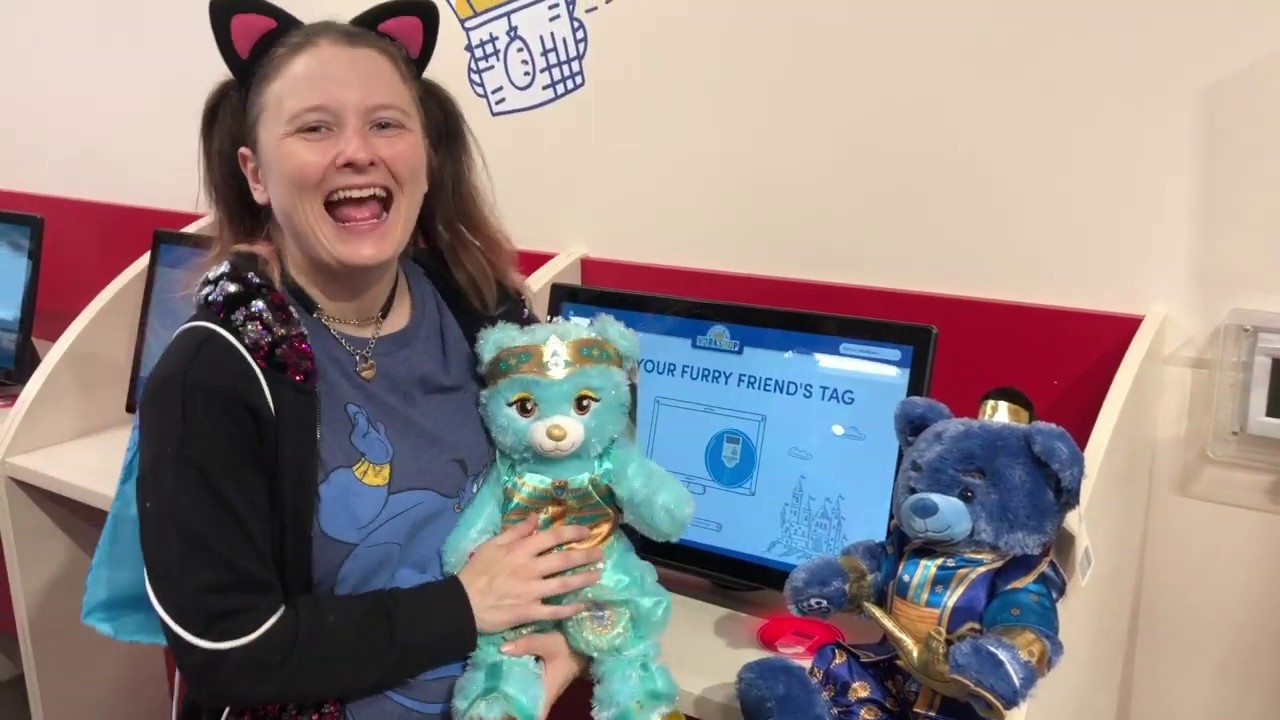 CeleBEARate Disney Aladdin Open Weekend at Build-A-Bear Workshop (2019)