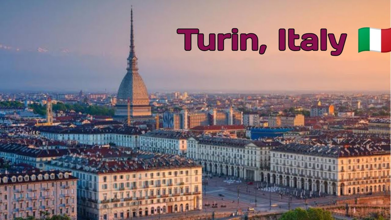 Turin, Italy 🇮🇹4k Drone Ariel View|Drone Video Of Turin