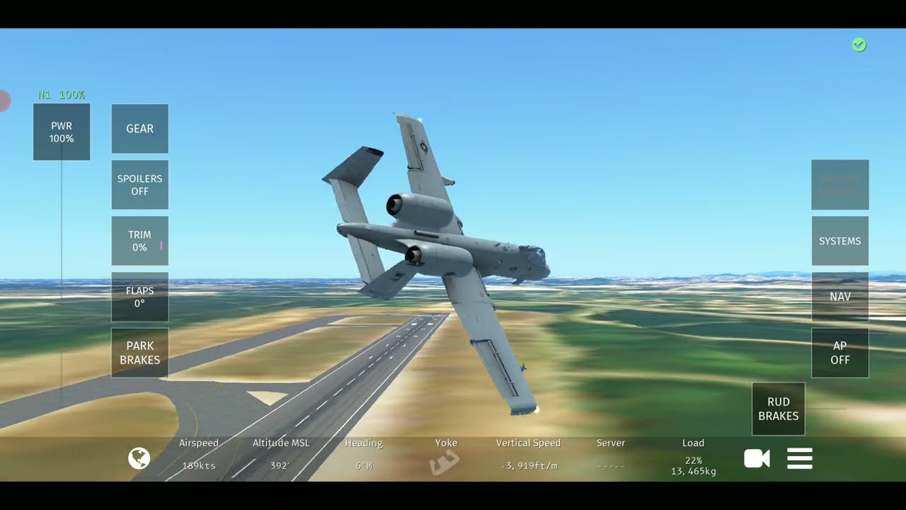 Infinite Flight simulator android gameplay on lg v30+
