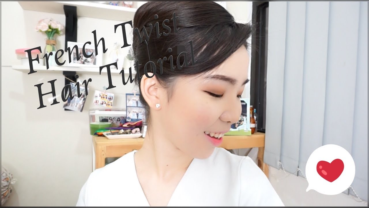 How To Make FRENCH TWIST Hair Tutorial / Debora Yovita