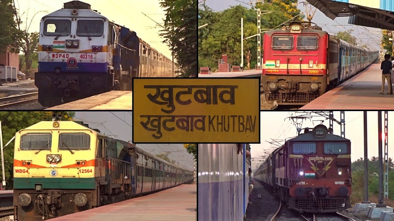 DEMU Ride.. En-route Crossings.. Trains Spotting At KHUTBAV And Much More.. | INDIAN RAILWAYS
