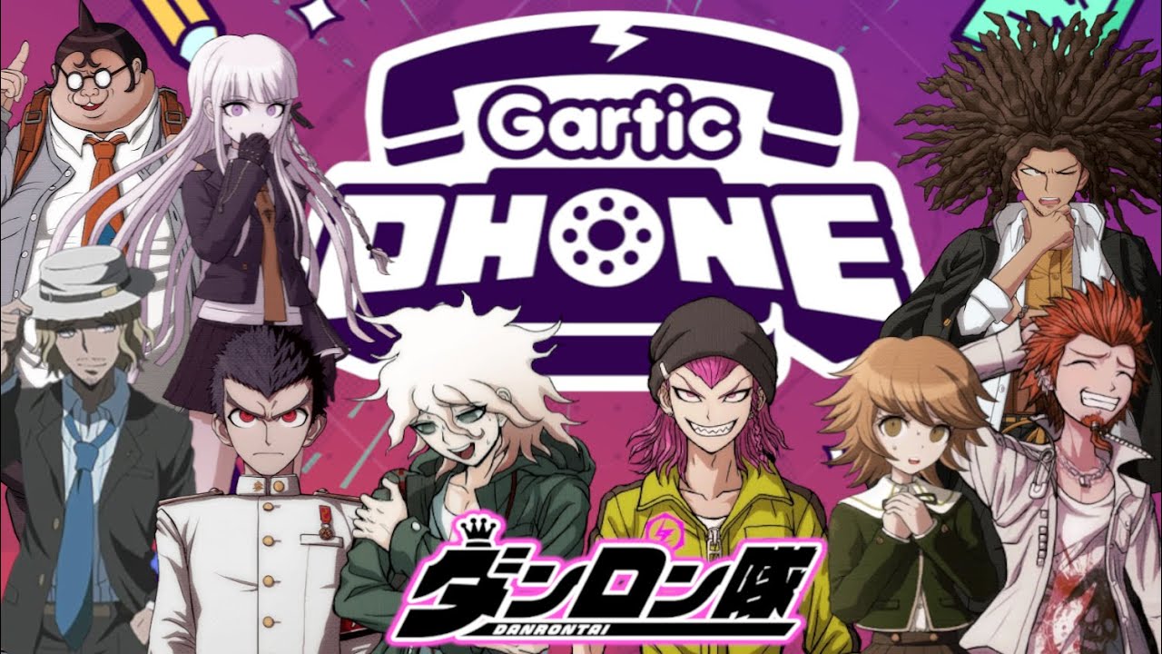 ●【#ダンロン隊 】超高校級の美術の時間✨ガーティックフォン、開催！【GarticPHONE】