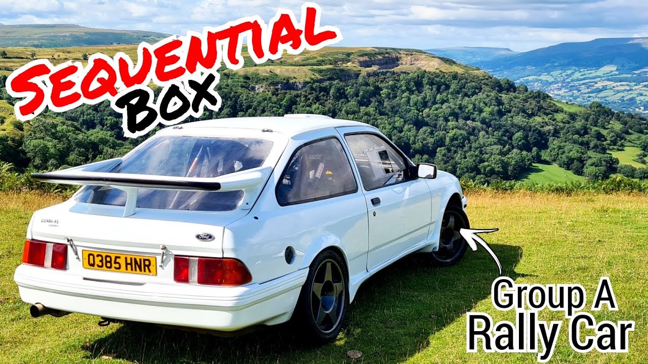This SEQUENTIAL Box Ford Sierra COSWORTH Is A Group A Rally MONSTER You Can Drive On The ROAD!