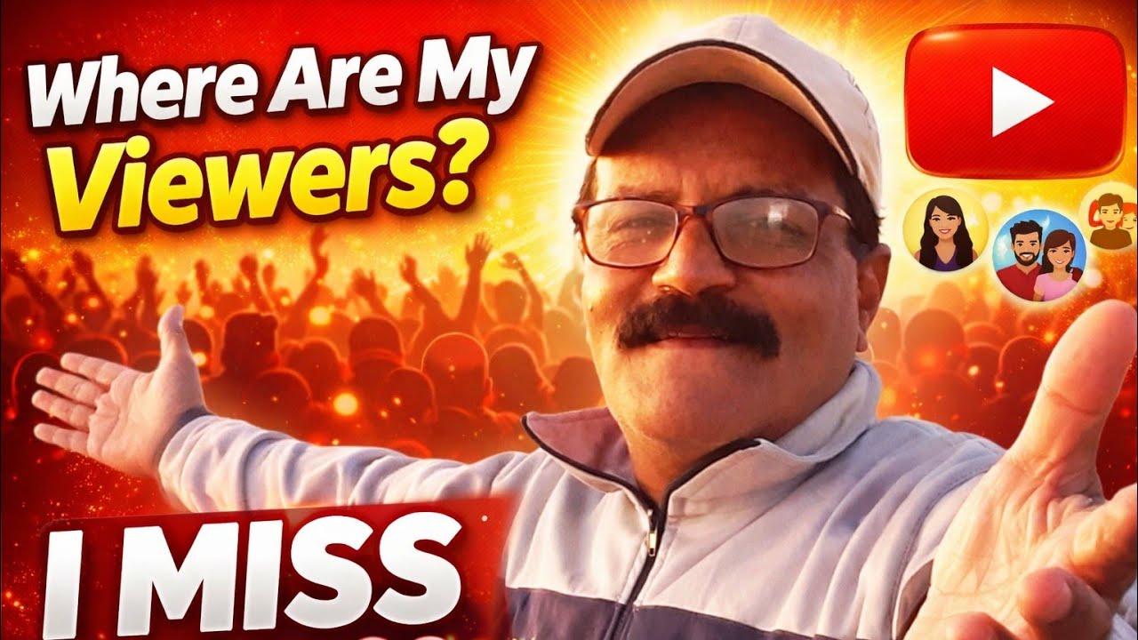 Dear Viewers, I Miss You! ❤️ | Waiting For My YouTube Family #MissingMyViewers #YouTubeFamily #viral