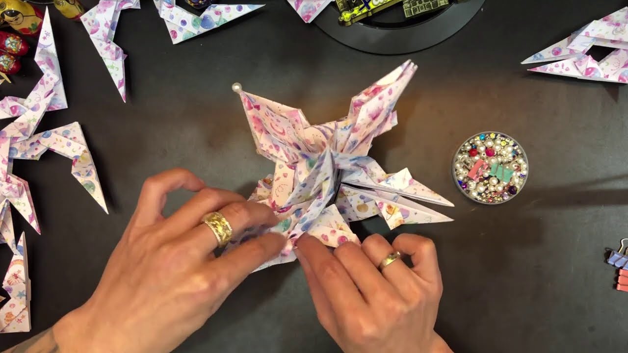Origami Kusudama Super star(cover)