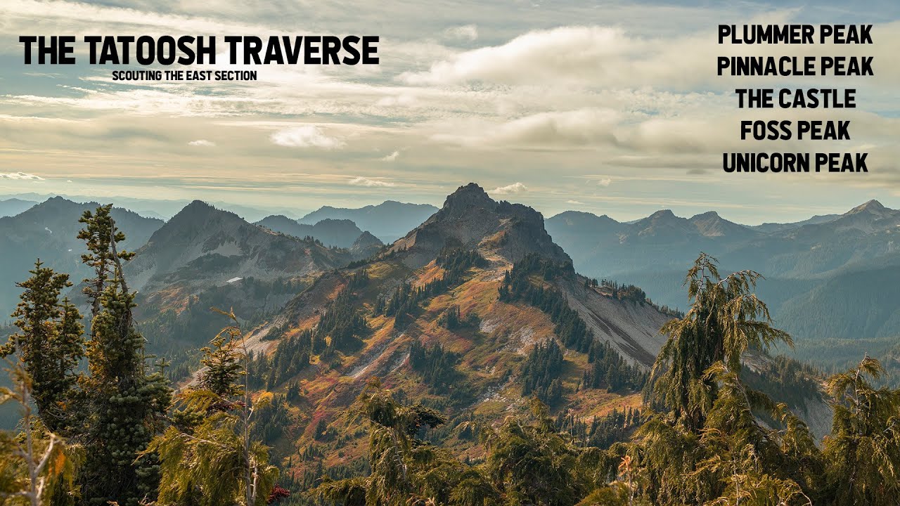 8 Mile trek across the Tatoosh Range - Mount Rainier National Park