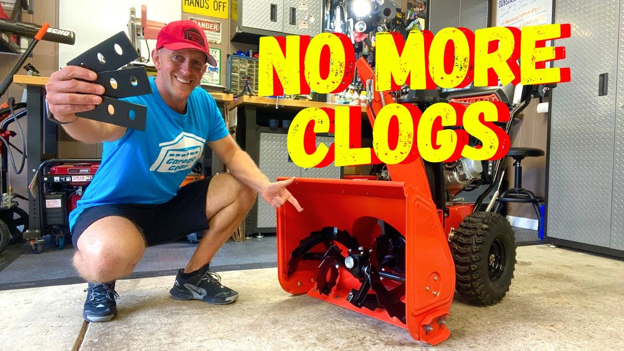 NEVER CLOG AGAIN! Ariens Compact 24 Impeller Kit Install (Throw Farther!)